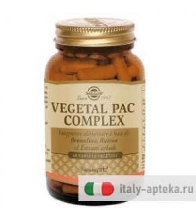 Vegetal Pac Complex Solgar 60 Capsule