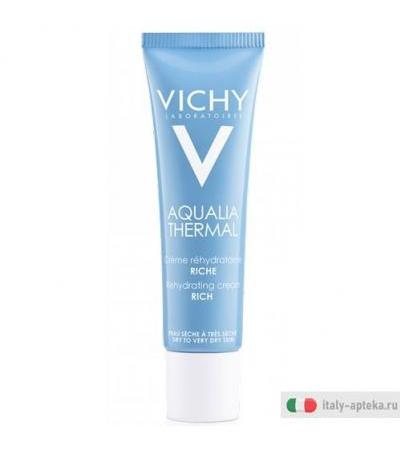 Vichy Aqualia Thermal Crema Reidratante Ricca 30ml