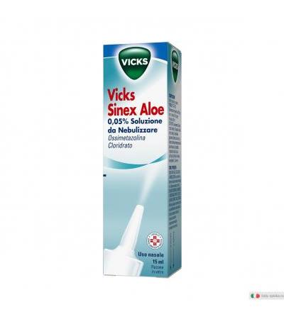 Vicks Sinex Aloe Nebulizzatore 15ml 0,05%