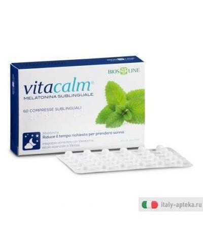 Vitacalm Melatonina 60 Compresse Sublinguali