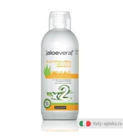 Zuccari Aloevera2 Succo Puro Aloe + Enertonici 1000ml