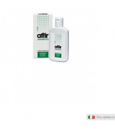 aftir shampoo consente una detersione specifica del capello e del cuoio capelluto in caso di