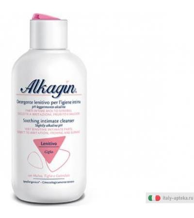 Alkagin Detergente Intimo Lenitivo Alcalino al Giglio 400 ml