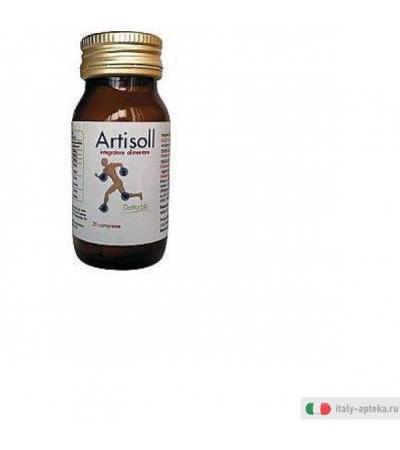 artisoll dottorbio complemento alimentare a base di glucosamina, condroitina, metilsulfonilmetano, garcinia
