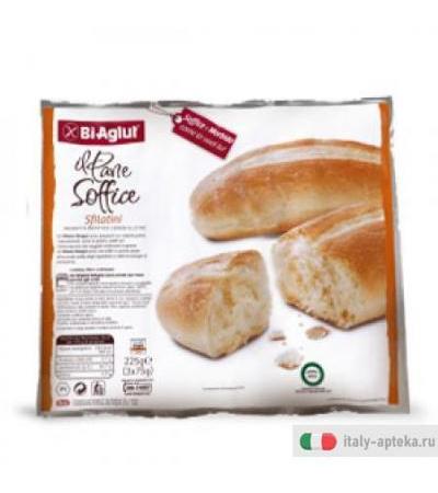 Biaglut Il Pane soffice Sfilatini senza Glutine 3 x75g