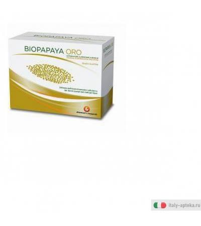 biopapaia oro integratore alimentare antiossidante. difende dall'invecchiamento cellulare e dai danni