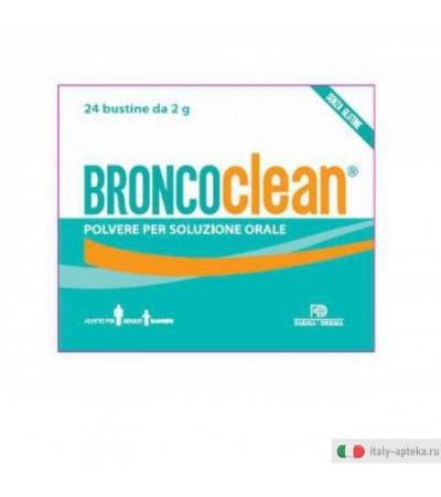 broncoclean polvere per soluzione orale
