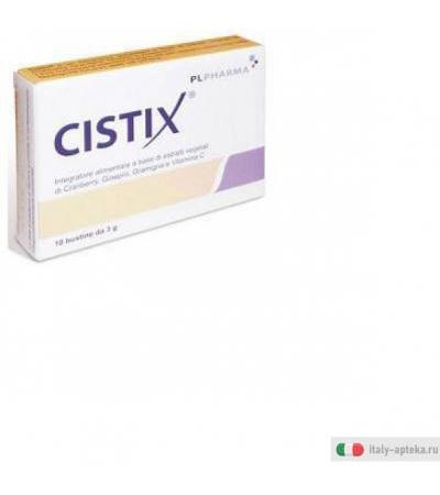 cistix integratore alimentare a base di estratti vegetali di cranberry, gramigna, ginepro e
