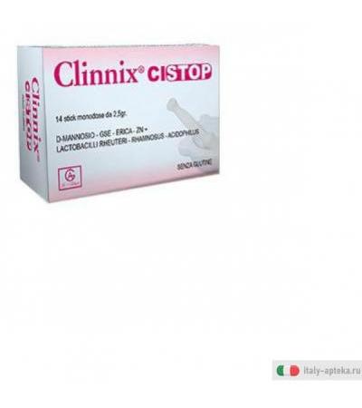 clinnix cistop integratore a base di d-mannosio, gse, erica, lactobacillus