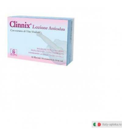 clinnix lozione anticaduta soluzione per l'equilibrio fisiologico del cuoio capelluto, coadiuvante la crescita dei