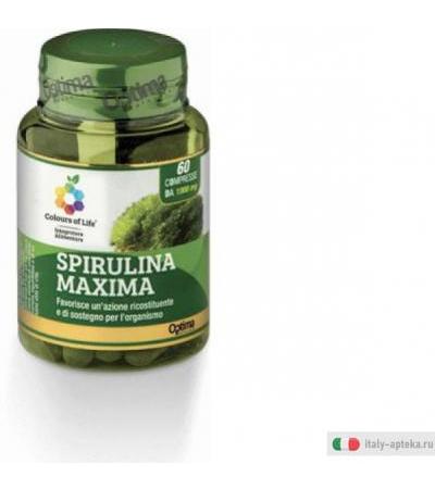 Colours of Life Spirulina Maxina 60 Compresse