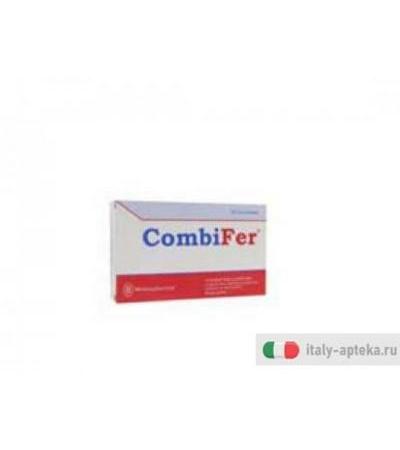 combifer integratore alimentare a base di ferro pirofosfato emulsionato, lattoferrina, acido