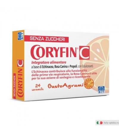 coryfin c complemento alimentare che, grazie alla presenza degli estratti secchi di echinacea,
