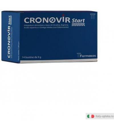 cronovir start integratore alimentare a base di citrullina, arginina,