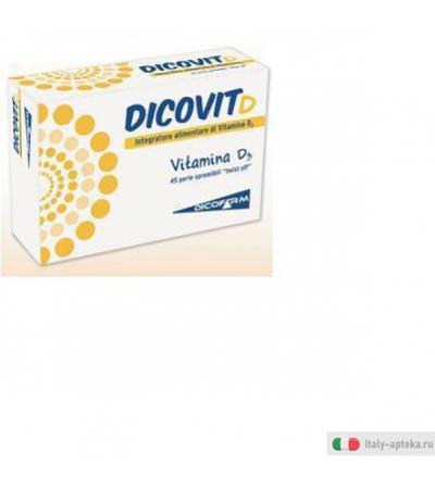 dicovit d integratore alimentare di vitamina d3 indicato in caso di aumentato fabbisogno o