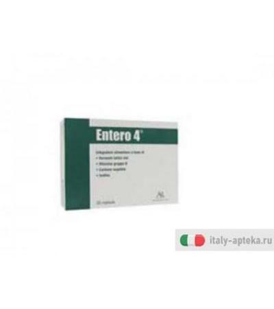 entero 4 integratore alimentare a base di fermenti lattici vivi, vitamine,