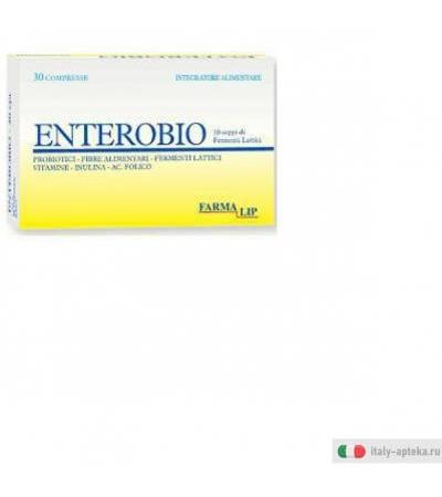 enterobio integratore alimentare biologico a base di probiotici, fibre alimentari, fermenti