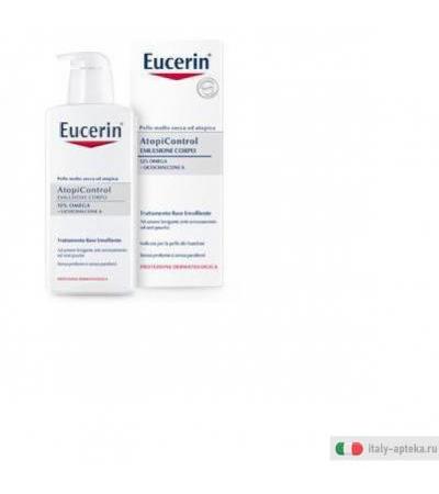Eucerin AtopiControl Emulsione Corpo 12% Omega pelle atopica 400 ml