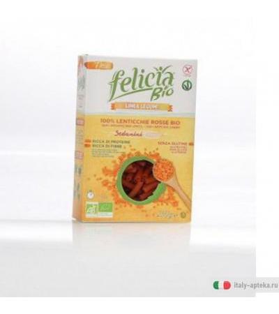Felicia Bio Pasta Sedanini alle Lenticchie rosse senza Glutine 250g