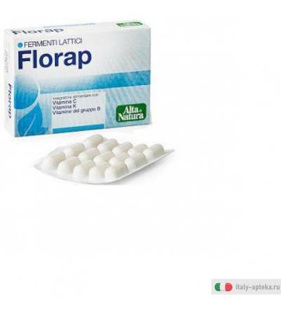 florap integratore alimentare di fermenti lattici selezionati per favorire il riequilibrio della