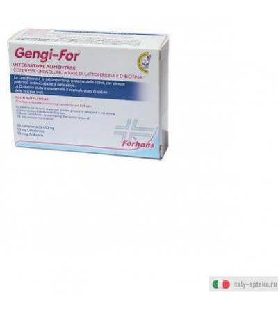 gengi-for integratore alimentare brevettato a base di lattoferrina e