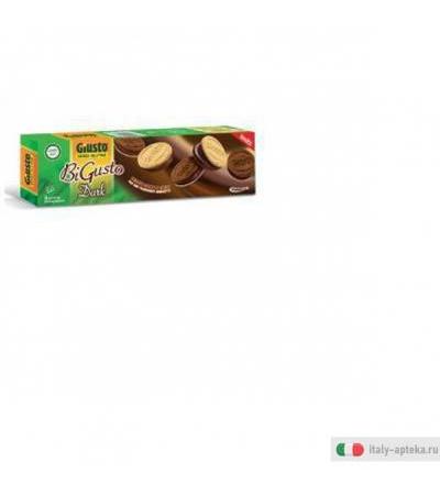 Giusto senza Glutine - Bigusto Dark Biscotti Ripieni - 130 g