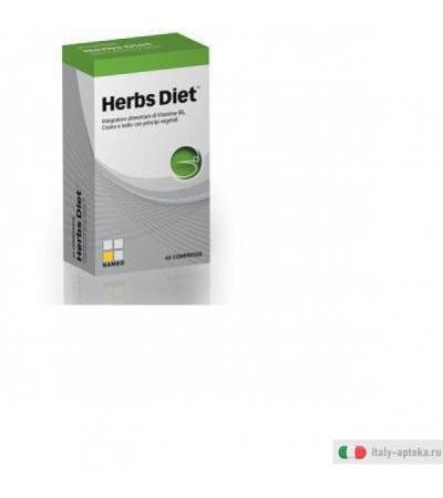herbs diet integratore alimentare di vitamina b6 ,cromo e iodio con principi vegetali. può
