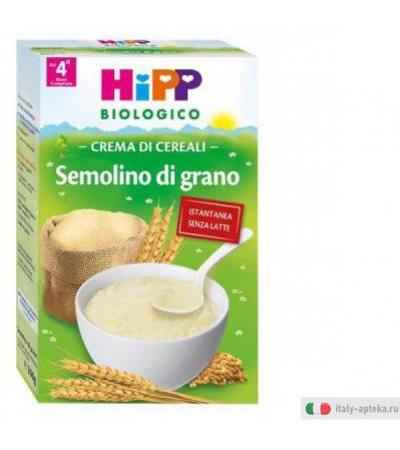 Hipp Bio Crema di cereali Semolino di Grano 200 g