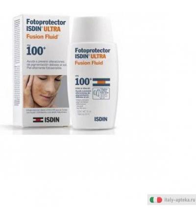 Isdin Fotoprotector Ultra Fusion Fluid 100+ protezione solare 50 ml