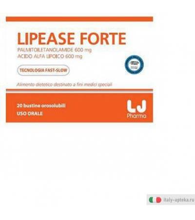 lipease forte alimento dietetico per il regime alimentare di soggetti con disturbi