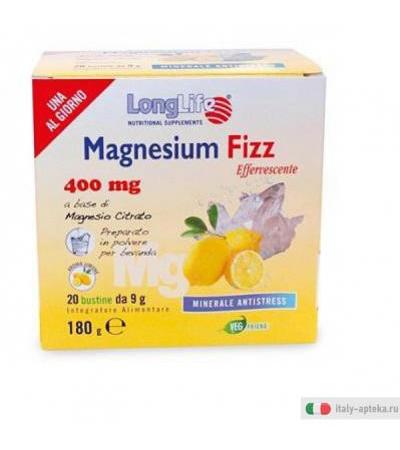 longlife magnesium fizz effervescente