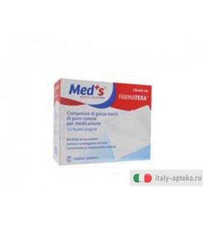 Med's Farmatexa Compresse di Garza Sterile 18x40 cm 12 Buste singole