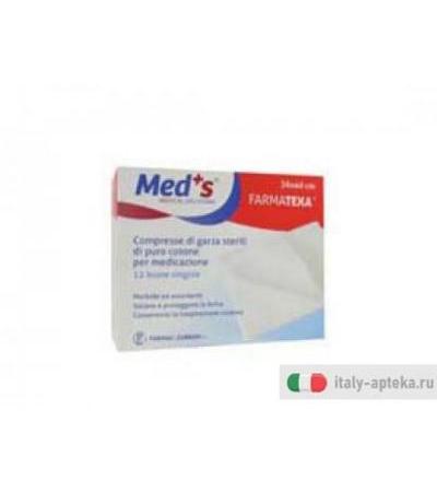 Med's Farmatexa Compresse di Garza Sterile 36x40 cm 12 Buste singole