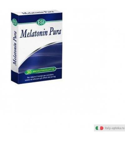 melatonin pura integratore alimentare di melatonina. la melatonina contribuisce alla riduzione del tempo