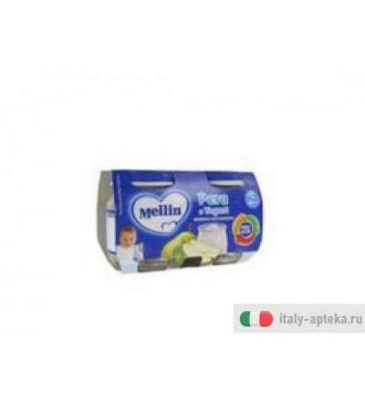 Mellin Merenda Pastorizzata Pera e Yogurt - 240 gr