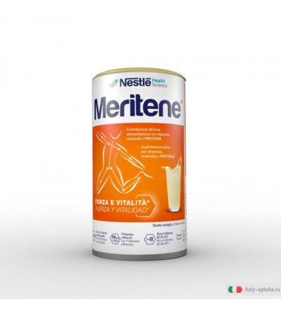 Meritene Forza e Vitalità polvere Vaniglia Integratore Proteico 270 g