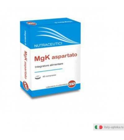 mgk aspartato integratore salino di magnesio e potassio con acido aspartico, indicato nei casi di