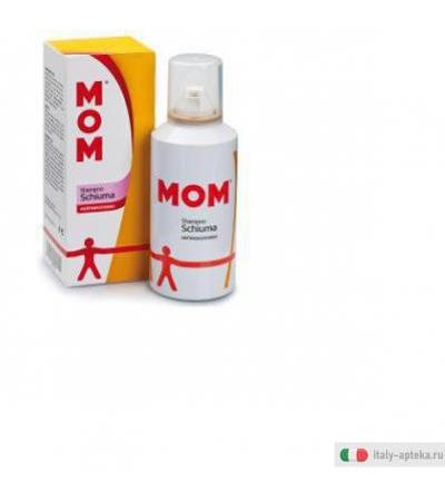 Mom Linea Shampoo schiuma Anti-Parassitario Anti-Pediculosi 150 ml