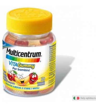Multicentrum vita Gummy Integratore Alimentare 30 Caramelle Gommose