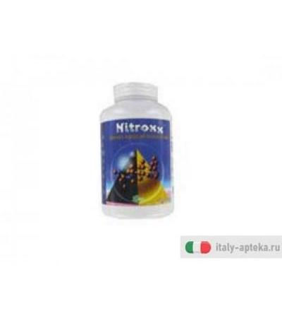 nitroxx integratore alimentare in grado di aumentare il livello dell&rsquo;ossido nitrico, che