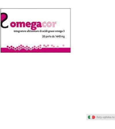 omegacor integratore alimentare di acidi grassi omega 3 (epa e dha), ottenuti da olio di pesce