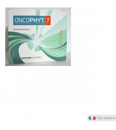 oncophyt 7 integratore alimentare utile per svolgere una fisiologica azione protettiva delle