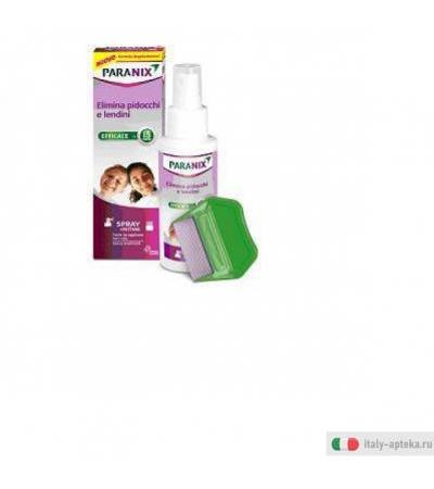 Paranix Trattamento Spray Antipidocchi + pettine 100 ml