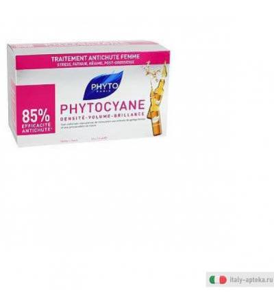 Phyto Anticaduta capelli Trattamento Phytocyane - 12 x 7,5 ml