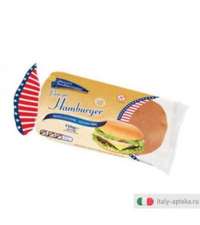 Piaceri Mediterranei Pane per Hamburger senza Glutine 150g