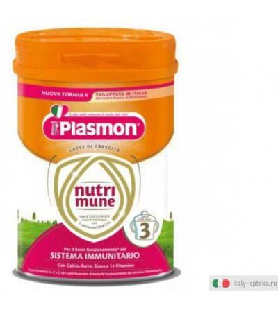 Plasmon Latte in polvere, Latte 3, 750 g, 12 mesi