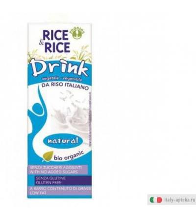 Rice&Rice Bevanda di Riso al naturale senza Glutine 1 L