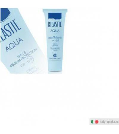 rilastil aqua crema idratante spf 15