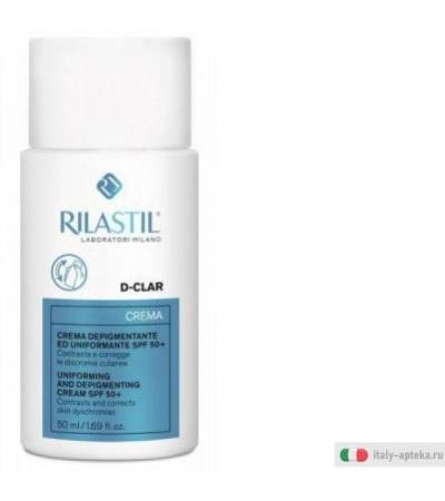 Rilastil D-Clar Crema Depigmentante e Uniformante SPF50+ 50ml