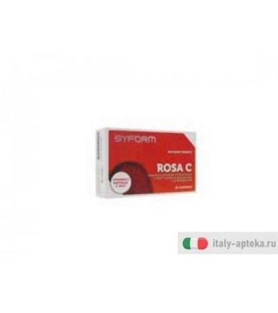 rosa c integratore alimentare a base di rosa canina, pianta officinale molto ricca in flavonoidi